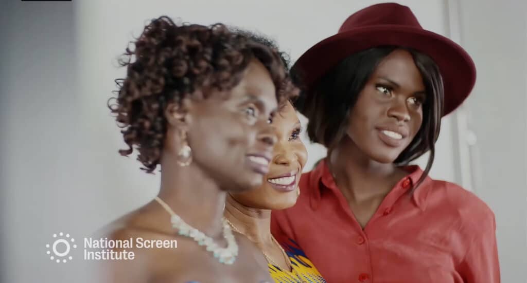 Three women of colour