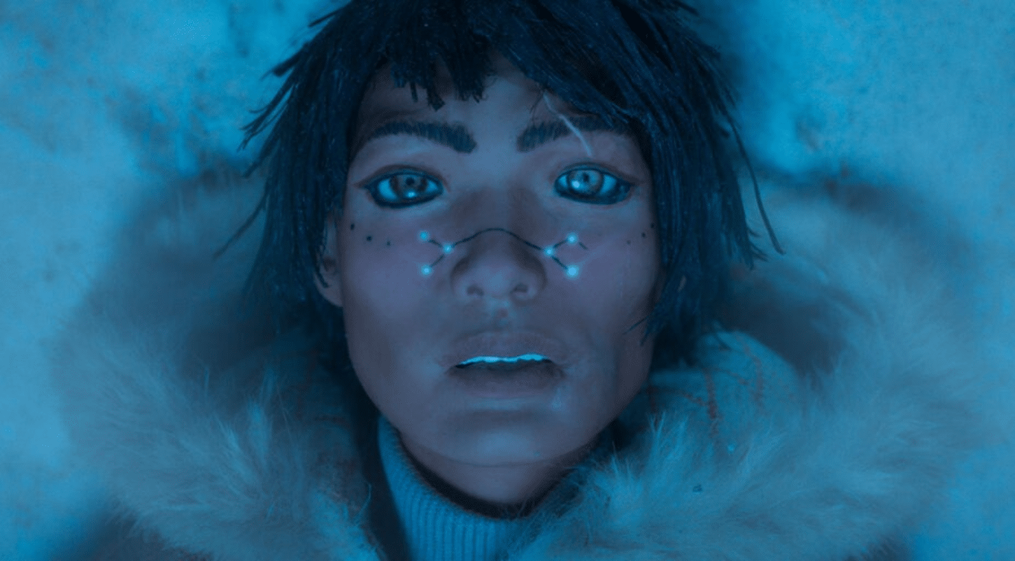 Still from the animated short film Inkwo for When the Starving Return